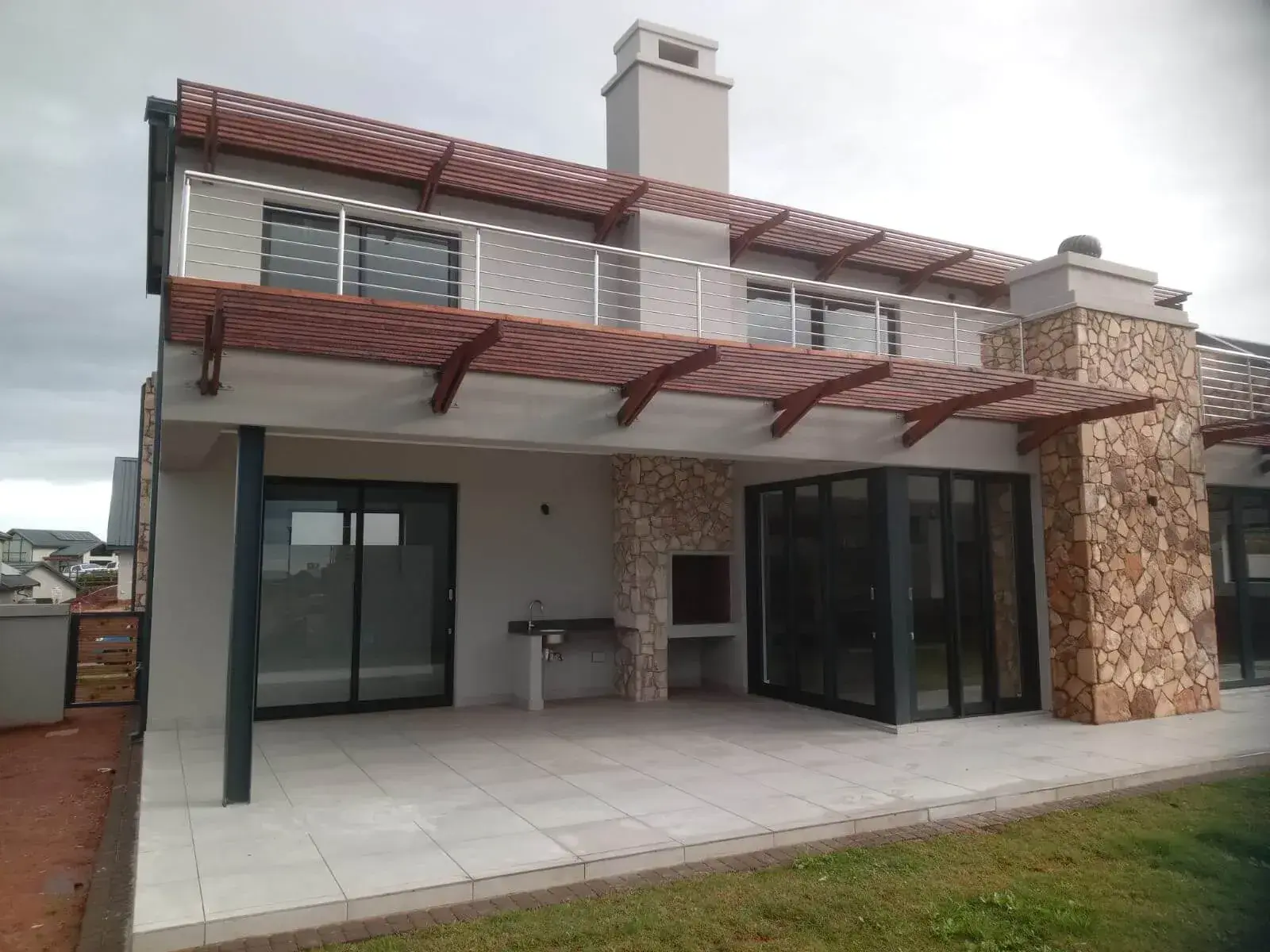 New build aluminium glazing project