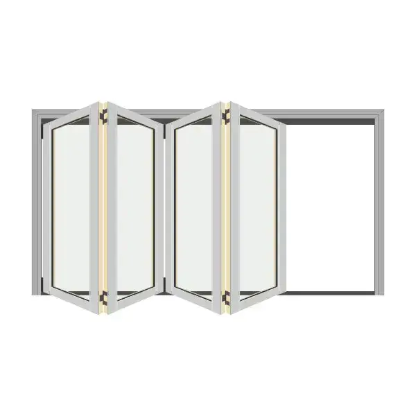 Stacking folding aluminium window system