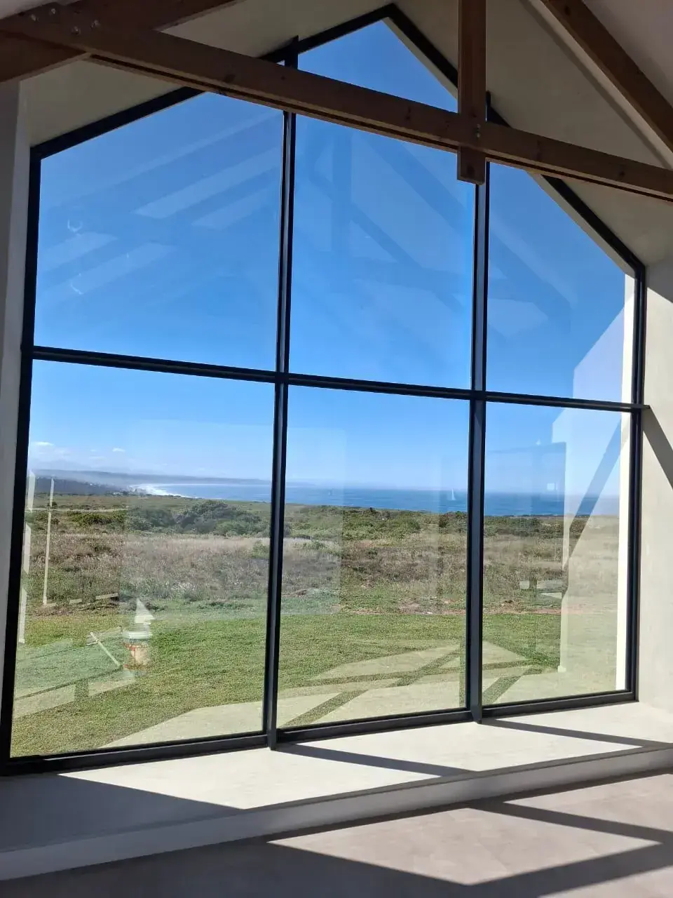 Aluminium window installation project