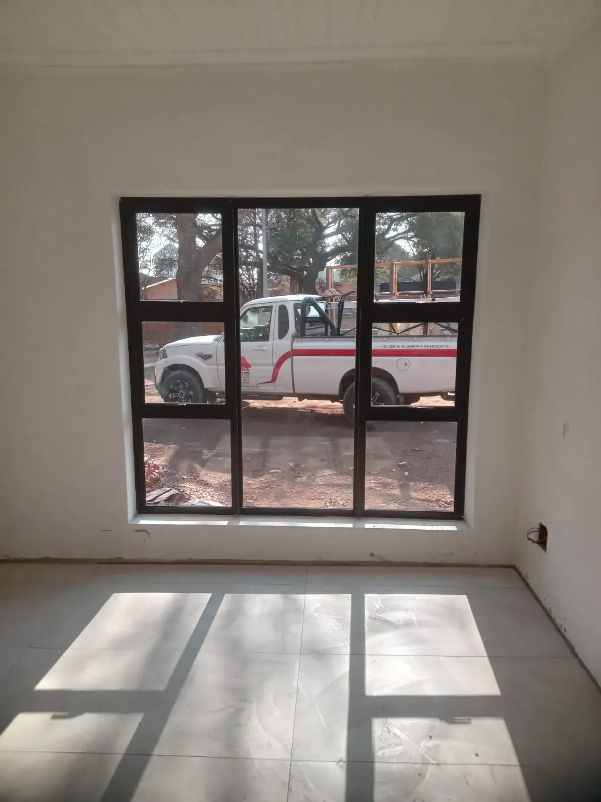Aluminium window replacement project
